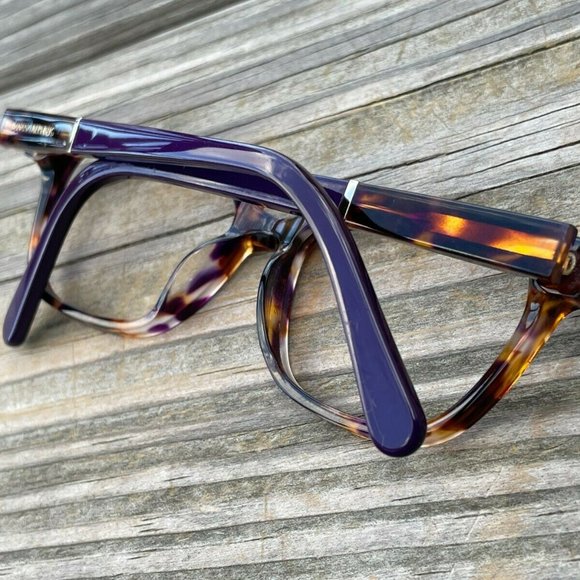 Banana Republic Eyeglasses Frame PurpleTortoise CLARE DEX 51[]15 135 Glasses - Picture 6 of 14